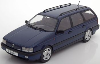 KKS180073 - VOLKSWAGEN Passat B3 VR6 Variant break 1988 bleue métal