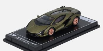 KTH07 - LAMBORGHINI Sian FKP 37 vert givré - Collection Hypercar League