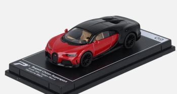 KTH09 - BUGATTI Chiron Supersport rouge et noir - Collection Hypercar League