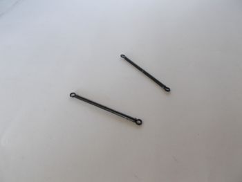 LAD009 - Lot de deux barres de remorquage Noir