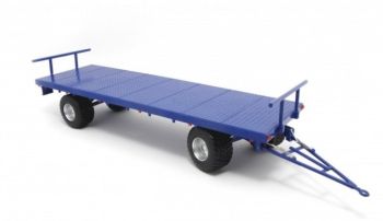 MARLEG007B - Plateau à paille 2 Essieux Bleu