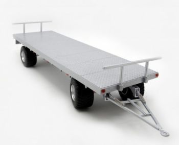 MARLEG007G - Plateau à paille 2 Essieux Gris