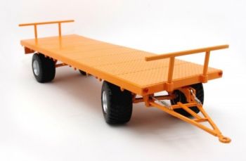 MARLEG007J - Plateau à paille 2 Essieux Jaune