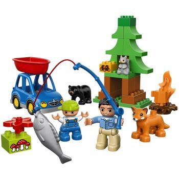 LEG10583 - La partie de pêche en forêt - 32 Pièces