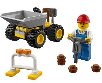 LEG30348 - Mini Dumper avec personnage et accessoires