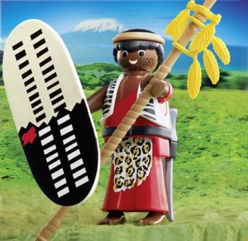 PLAY4685 - Guerrier massai