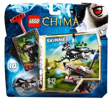 LEG70107 - LEGO Legnds of CHIMA - L'expulsion Chi (97 Pièces)