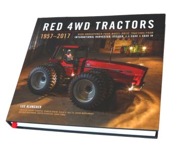 Livre Red 4WD Tractor 1957 - 2017 édition avec texte en anglais 384 pages