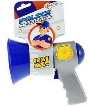 LPT14831POLICE - Mégaphone Police - 15 cm