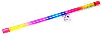 LPB33418 - Bâton majorette Arc en ciel - 45 cm