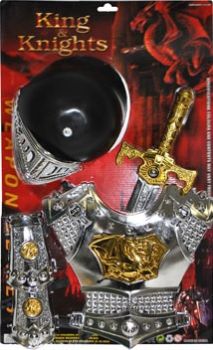 LPE52242 - Kit de chevalier avec casque armure et épée