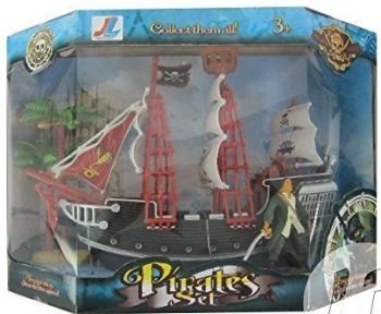 LPLI2539 - Bateau de Pirate - 26 cm