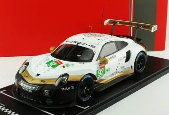 IXO-LEGT18024 - PORSCHE 911 RSR #92 pilotée par Christensen/Estre/Vanthoor aux 24 Heures du Mans 2019