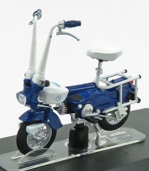 MAGMOT052 - Cyclomoteur CARNIELLI Motograziella ia Serie bleu et blanc