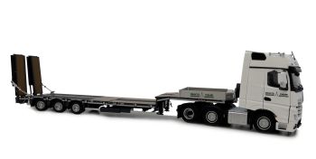 MAR2020-01DEUTZ - MERCEDES Actros Gigaspace 6x4 avec porte engins NOOTEBOOM 3 Essieux gris DEUTZ