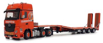 MAR2020/01-FEH - MERCEDES Actros 6x2 avec porte engin 3 essieux FEHRENKÖTTER