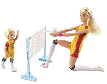 MATFRL33 - Entraiement de Volleyball BARBIE et Chelsea