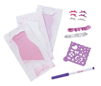 MATW3915 - Recharge de vêtement BARBIE -  Kit Petits Noeuds et Volants