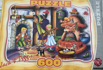 MAX6000102 - Puzzle 600 Pièces JACK et PEGGY