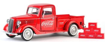 MCITY424065 - FORD A pick-up 1937 Coca Cola caisses incluses