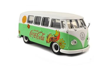 MCITY478064 - VOLKSWAGEN T1 minibus 1959 Coca Cola vert et blanc
