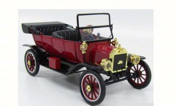 MCITY88141 - FORD T Roadster cabriolet rouge 1915