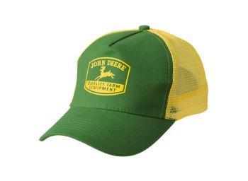 MCJ099399039 - Casquette en  Maille JOHN DEERE "Tradition" Verte et Jaune