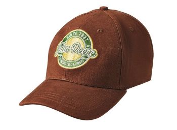 MCJ099399106 - Casquette JOHN DEERE "Patch" Marron
