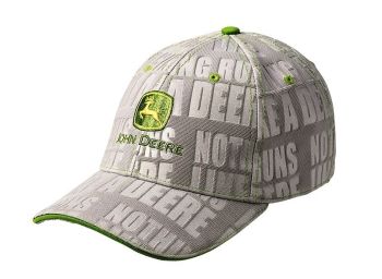 MCJ099399114 - Casquette JOHN DEERE 3D Grise