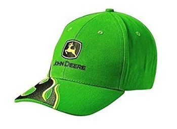 MCJ099399118 - Casquette JOHN DEERE Verte avec motif noir