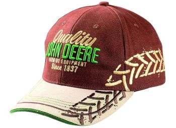 MCJ099399125 - Casquette JOHN DEERE Marron et beige