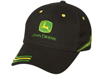 MCJ099399133 - Casquette JOHN DEERE avec bande jaune et verte