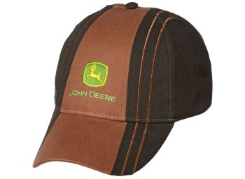 MCJ099399136 - Casquette Pilot JOHN DEERE - Marron et noir