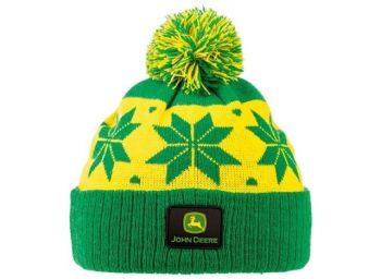 MCJ099399142 - Bonnet JOHN DEERE pour enfant vert et jaune