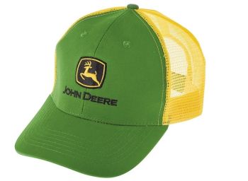 MCJ099399151 - Casquette Maille JOHN DEERE - Verte et jaune