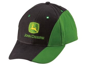 MCJ099399154 - Casquette Bicolore JOHN DEERE - Verte et noire