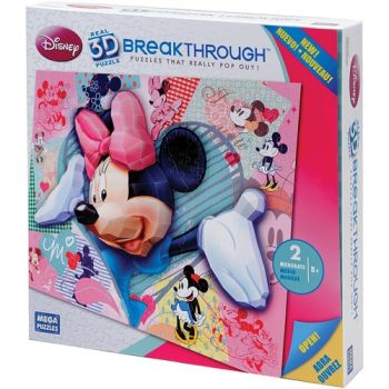 MEGA50695 - Puzzle 200 Pièces Minnie 3D