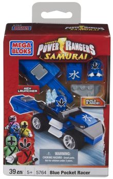 MEGA5764 - Voiture POWER RANGERS Super Samurai - Bleu