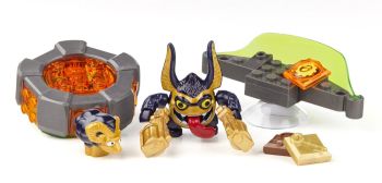 MEGA95473 - Portail de Combat SKYLANDERS SWAP FORCE Série 3 15 Pièces - TRIGGER HAPPY