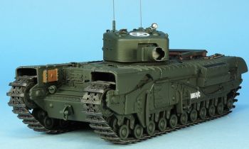 MFTMF48608 - Char de combat CHURCHILL MK.IV avec canon de 290mm petard 79 Division Anglaise Juno beach 6 juin 1944 limité à 50 exemplaires