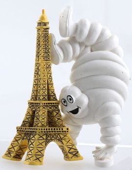 MICHELIN260395 - Magnet Bibendum Michelin Tour Eiffel dimension  6 x 4 cm
