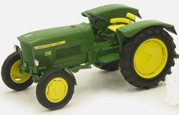 MINIJD200 - JOHN DEERE LANZ 200 1966 en résine limité à 100 exemplaires
