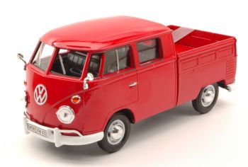 MMX79343ROUGE - VOLKSWAGEN Type 2 T1 double cabine pickup rouge