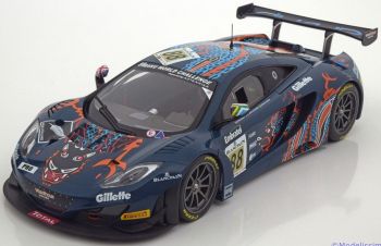 MNC151131388 - McLAREN 12C GT3 #88 24h Spa 2013 des pilotes Barff / Goodwin / Senna