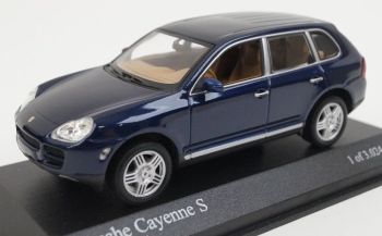 MNC400061000 - PORSCHE Cayenne S 2002 bleu métal