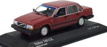 MNC400171700 - VOLVO 740 GL 1986 rouge