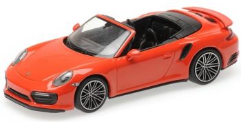 MNC410067181 - PORSCHE 911 Turbo S cabriolet ouvert 2016 orange foncée