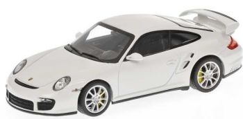 MNC519436630 - PORSCHE 911 (997) GT2 2007 blanche Top Gear avec le pilote