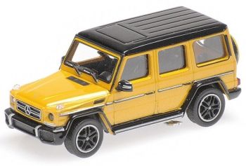 MNC870037001 - MERCEDES BENZ AMG G65 2015 jaune toit noir