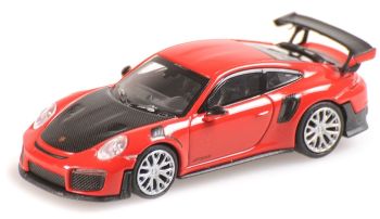 MNC870068121 - PORSCHE 911 GT2 RS 2018 rouge capot carbone